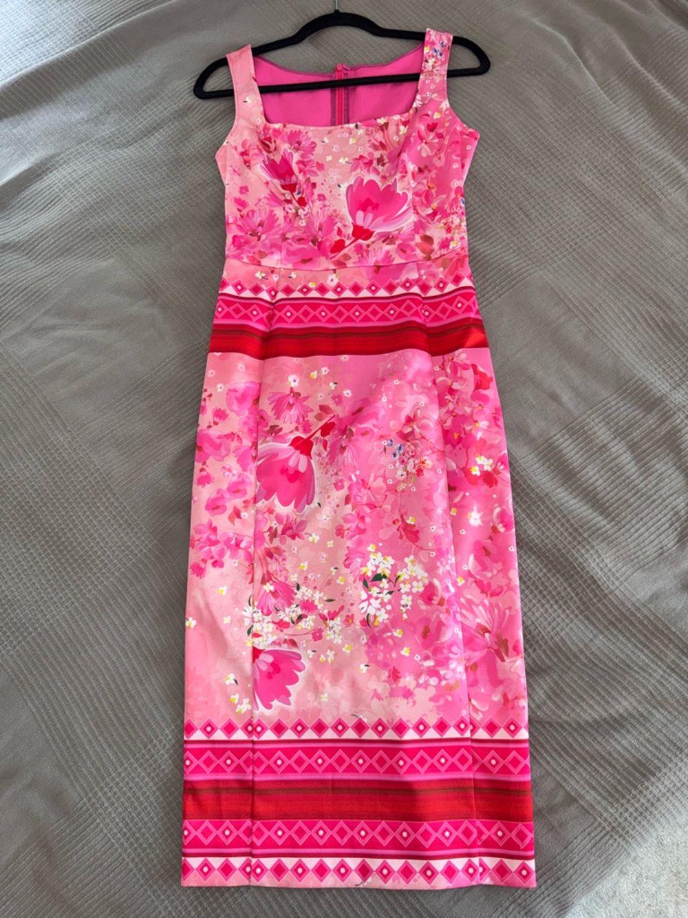 Salvatore Piccione Pink Floral Dress